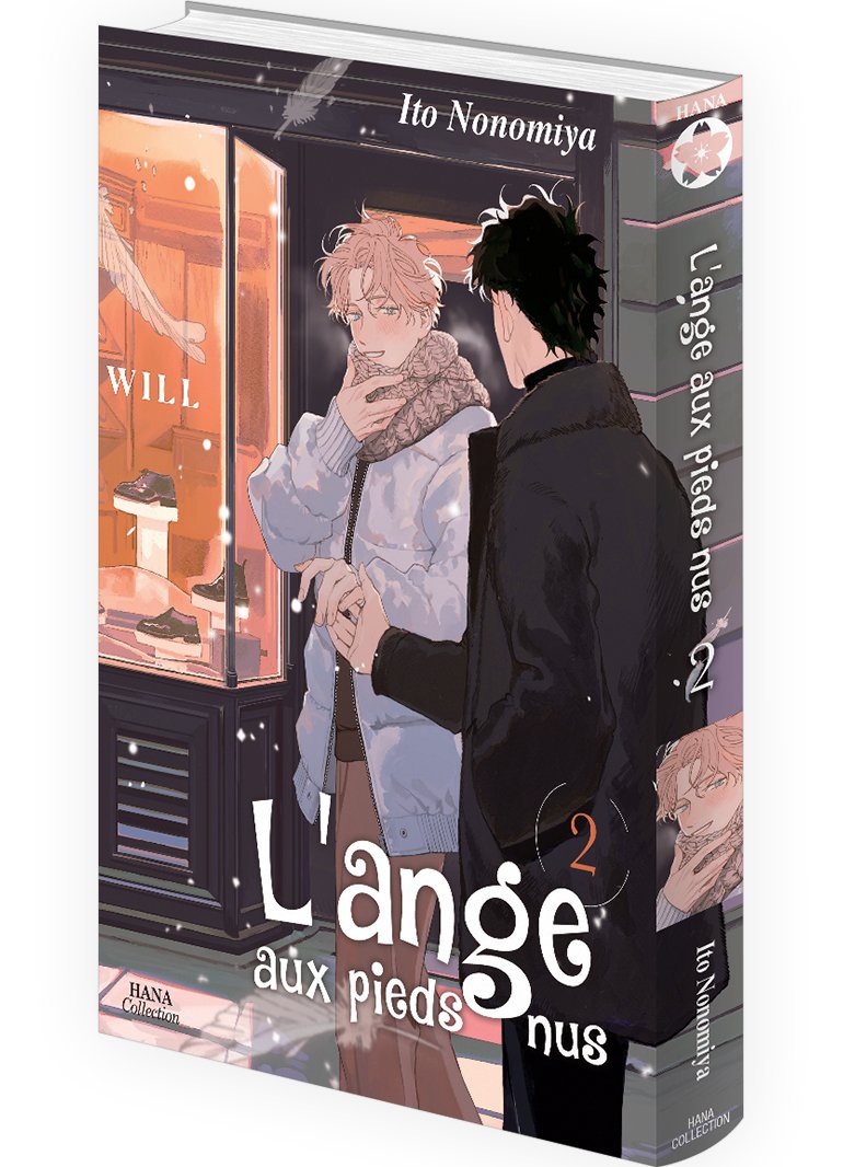 L'ange aux pieds nus - Tome 02 - Livre (Manga) - Yaoi - Hana Collection