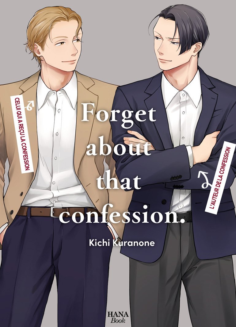 Forget about that confession - Livre (Manga) - Yaoi - Hana Book