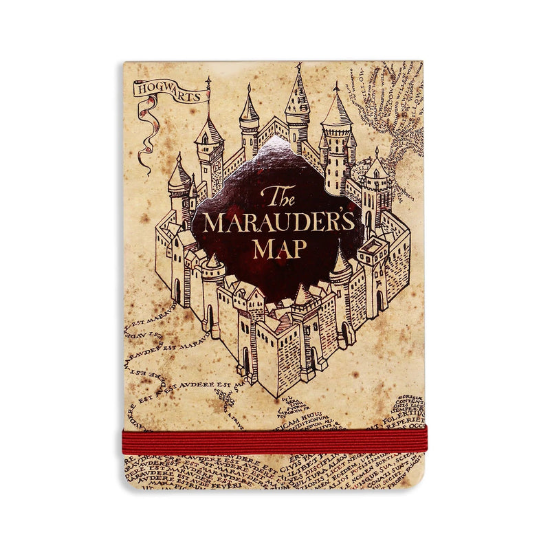 Harry Potter - Carnet de notes de poche La carte du maraudeur