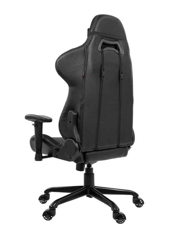 Arozzi Torretta - Chaise Gaming en tissu souple - Noir V2 - flash vidéo