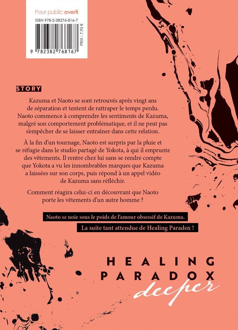 Healing Paradox Deeper - Tome 02 - Livre (Manga) - Yaoi - Hana Book