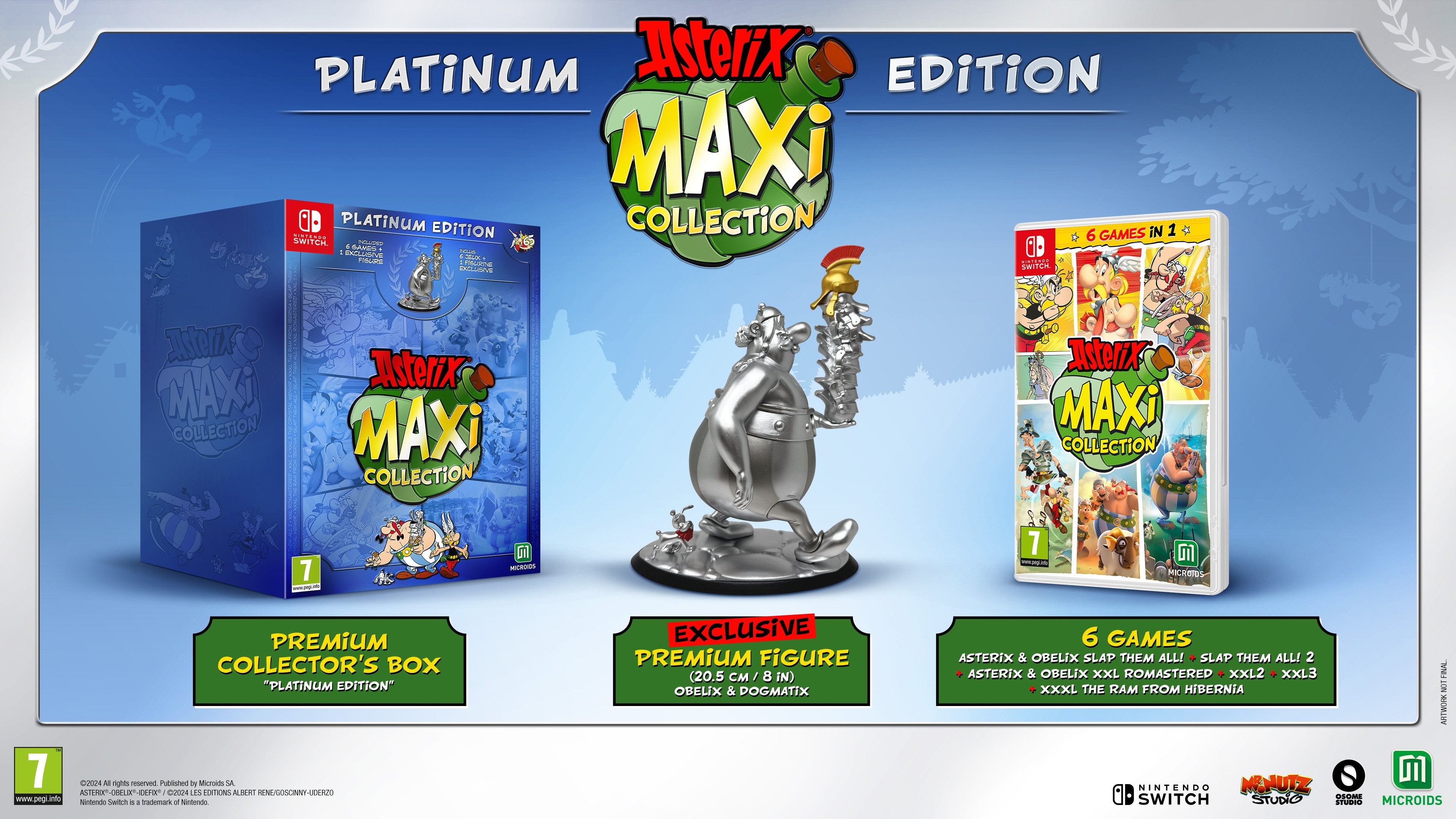 Astérix Maxi Collection - Platinum Edition - flash vidéo