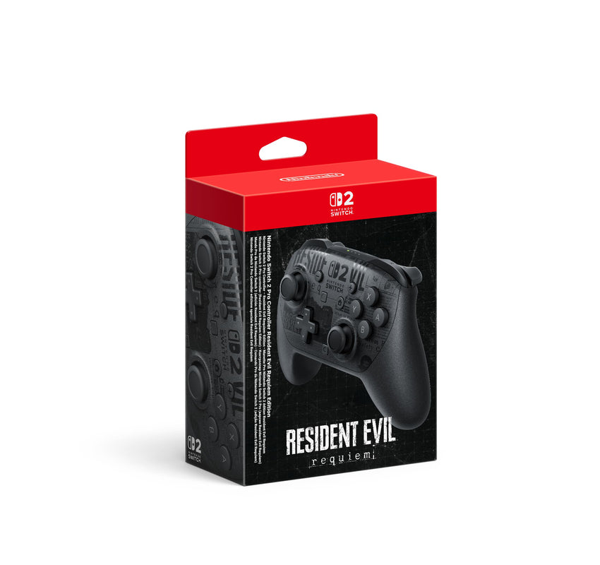 Manette Pro Nintendo Switch 2 édition Resident Evil Requiem