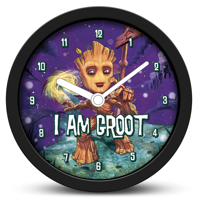 Les Gardiens de la Galaxie - Horloge de bureau Je s'appelle Groot