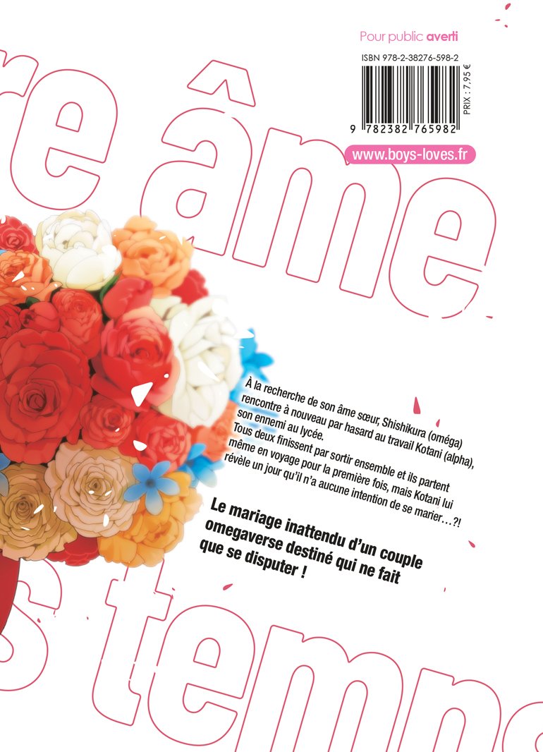 La pire âme soeur de tous les temps - Tome 02 - Livre (Manga) - Yaoi - Hana Collection