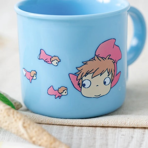 Ghibli - Ponyo sur la falaise - Mug Ponyo dans la mer 200ml - flash vidéo