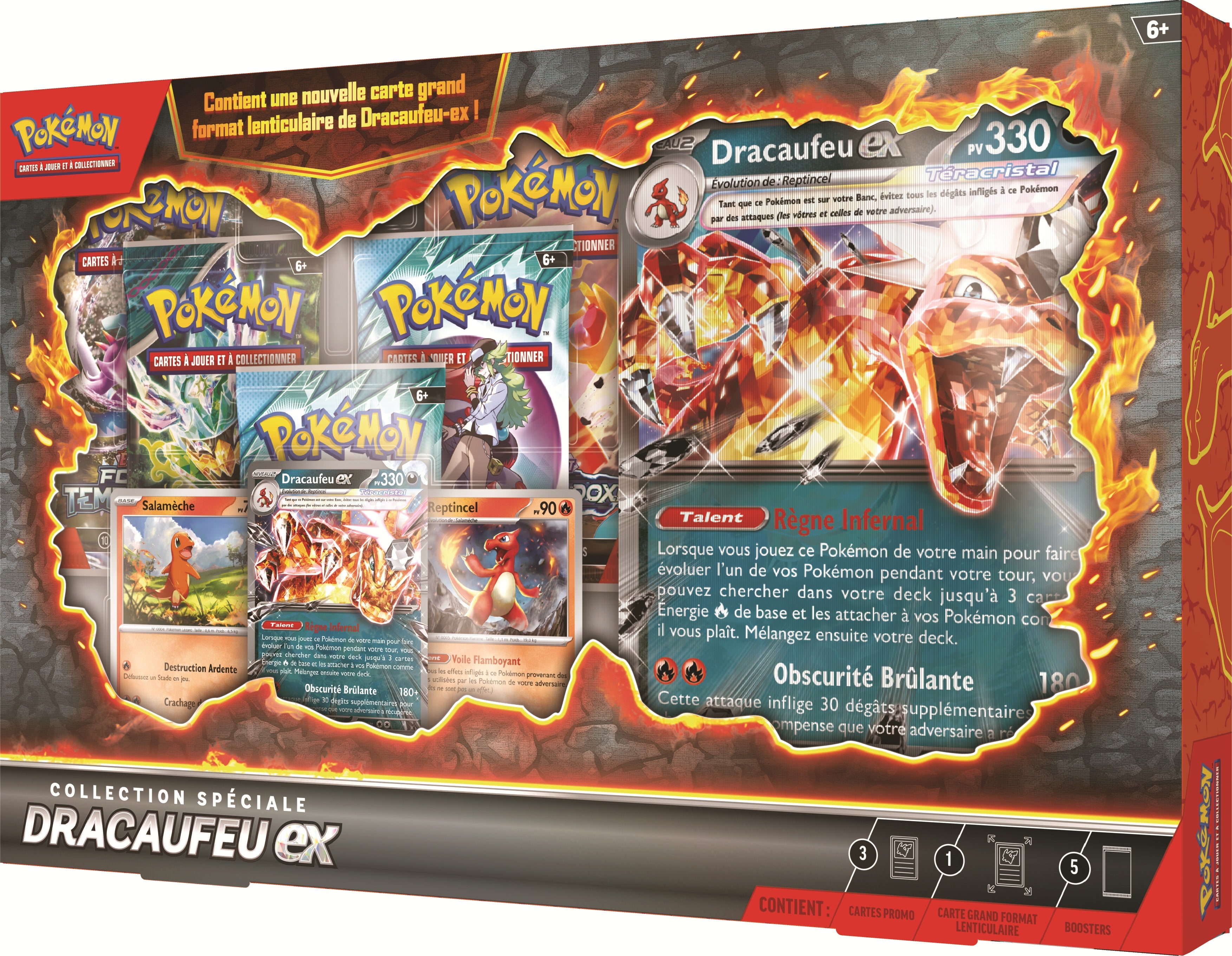 Pokémon JCC : Collection spéciale Dracaufeu-ex - flash vidéo