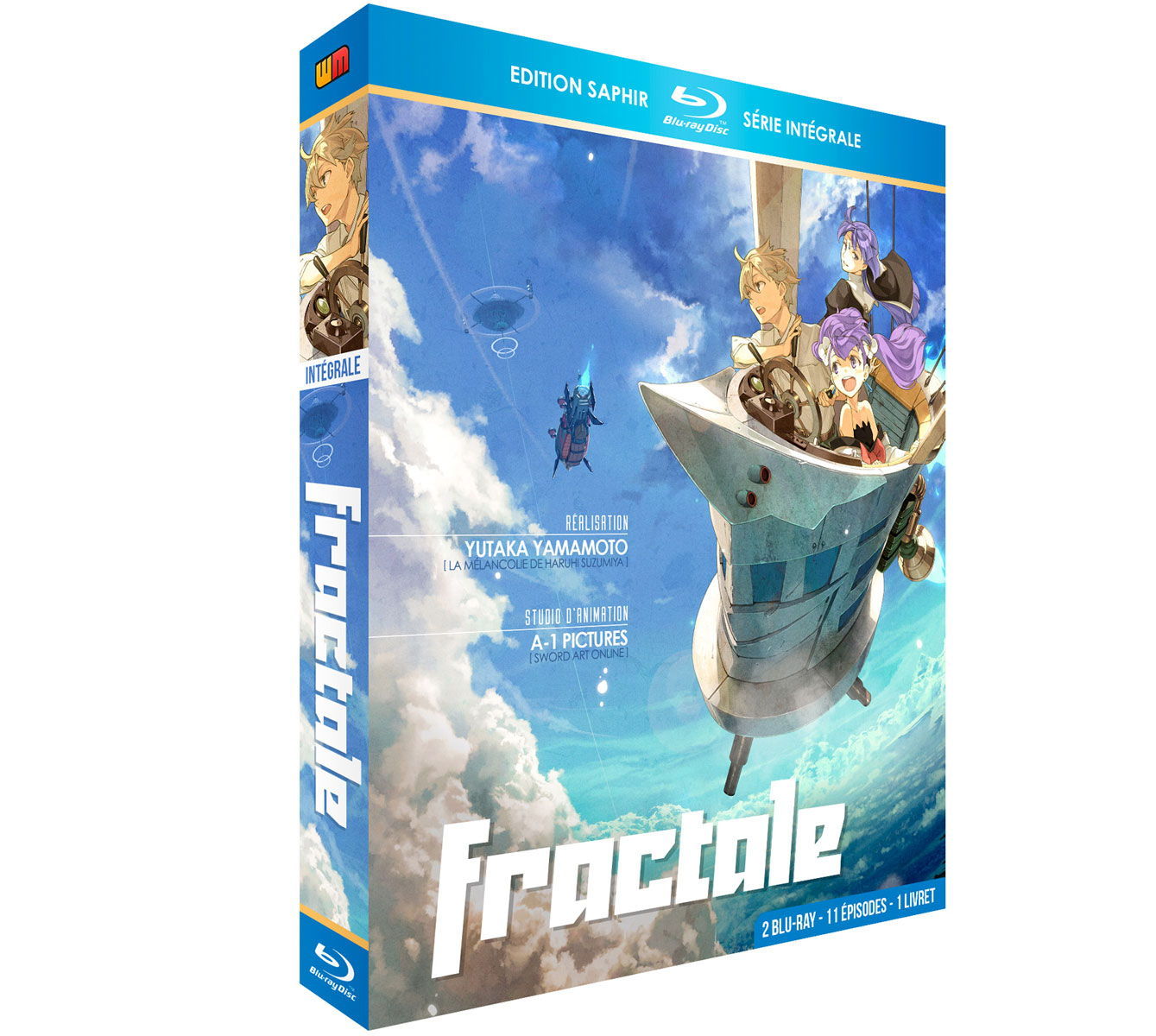 Fractale - Intégrale - Coffret Blu-ray + Livret - Edition Saphir