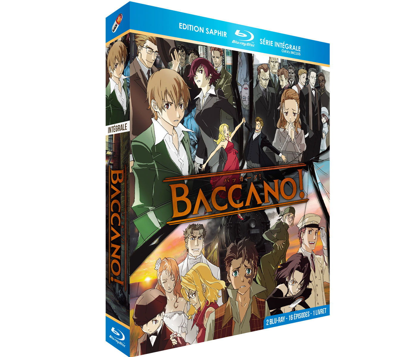 Baccano ! - Intégrale + OAVs - Coffret Blu-ray + Livret - Edition Saphir