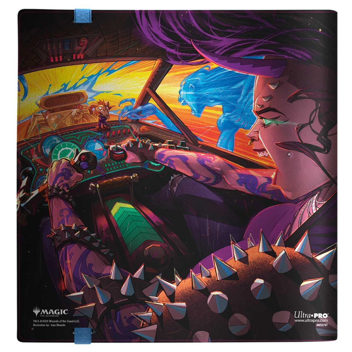 Ultra Pro - Magic: The Gathering - Aetherdrift - Classeur PRO à 12 pochettes Packaging Collector Key Art - flash vidéo