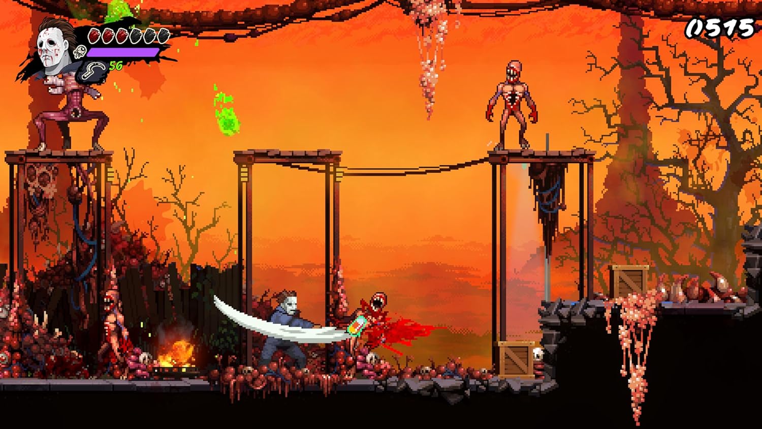 Halloween & Ash vs Evil Dead Retro Realms - flash vidéo