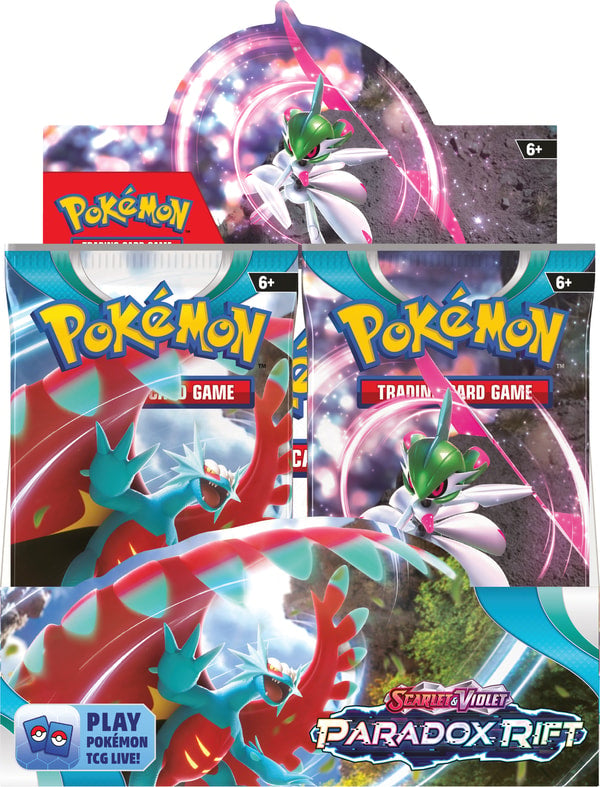 Pokémon JCC - Écarlate et Violet - Pack de Booster Faille Paradoxe (Display x36) EN - flash vidéo
