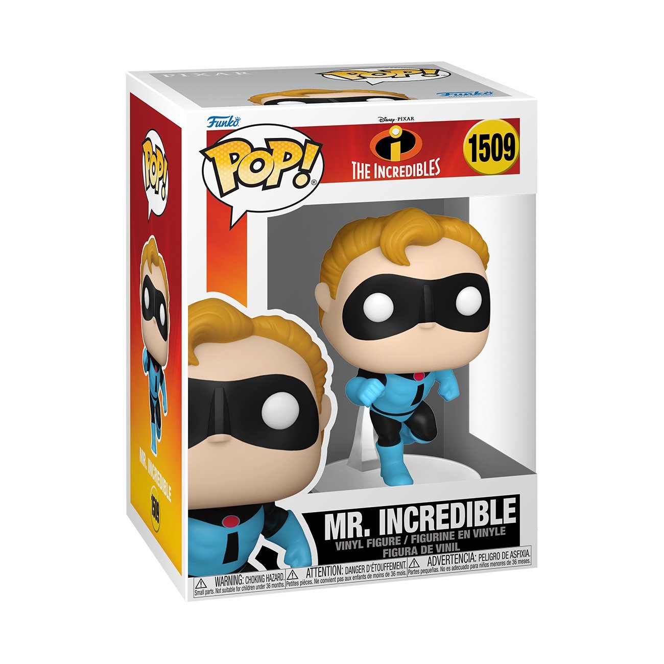 Funko Pop! Disney: The Incredibles 20th Anniversary - Mr. Incredible (Chance of Special Edition Chase) - flash vidéo