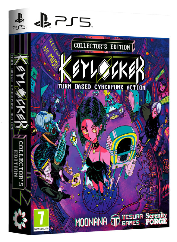 Keylocker: Turn Based Cyberpunk Action - Collector's Edition
