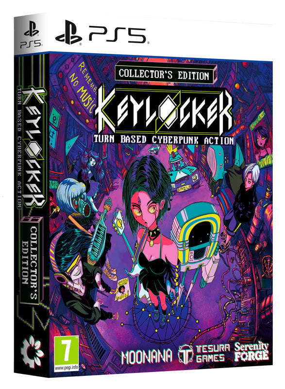 Keylocker: Turn Based Cyberpunk Action - Collector's Edition