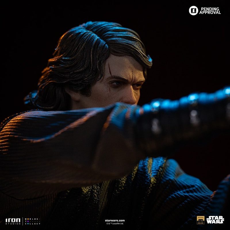 Iron Studios - Deluxe Art Scale 1/10 - Star Wars: Episode III - La Revanche des Sith - Anakin vs Obi-Wan Statue 34cm