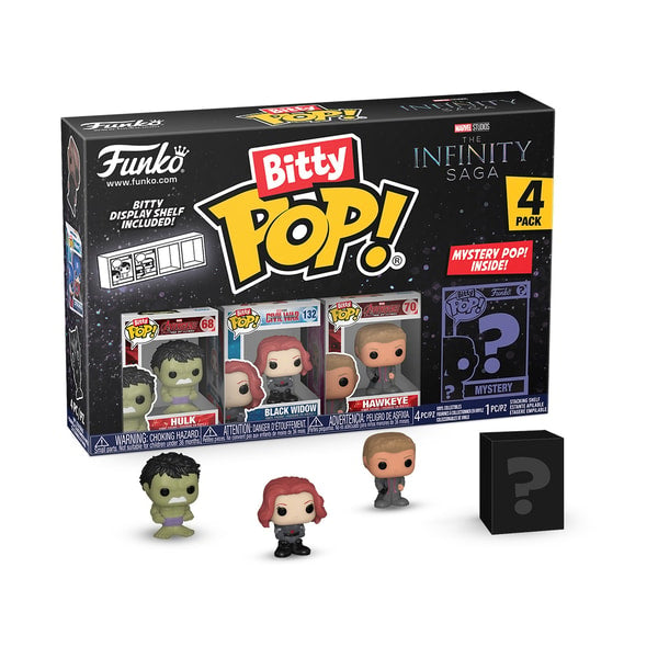 Funko Bitty Pop! 4-Pack: Marvel: The Avengers - Hulk - flash vidéo