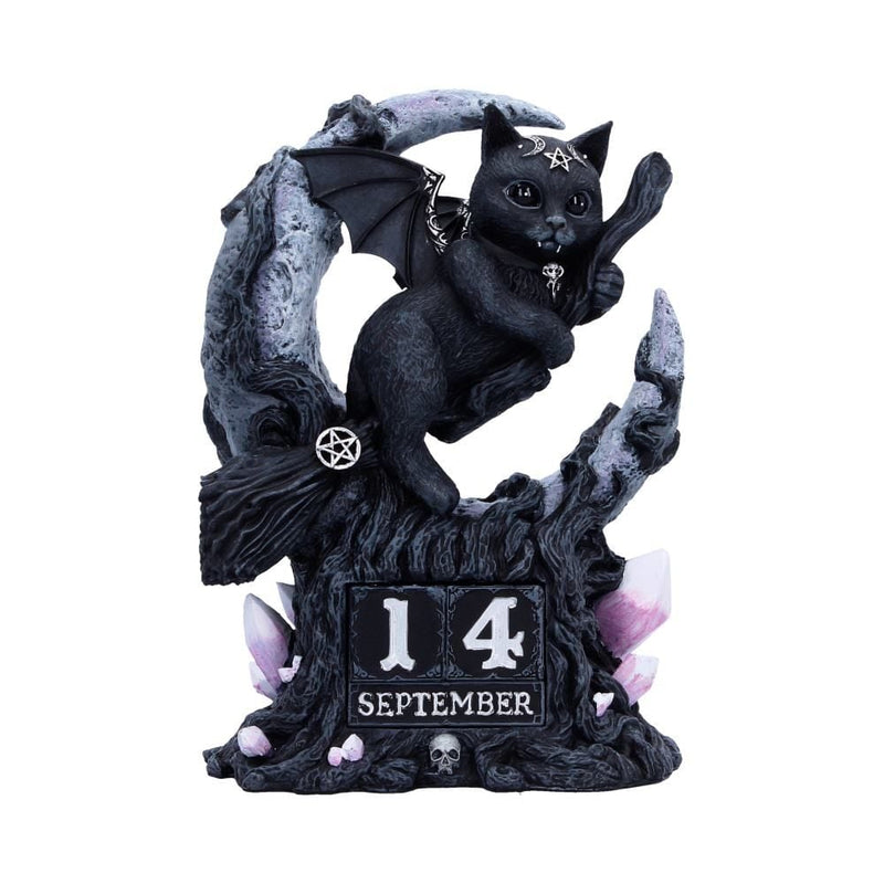 Nemesis Now - Calendrier Perpétuel "Cult Cuties Malpuss" 16cm
