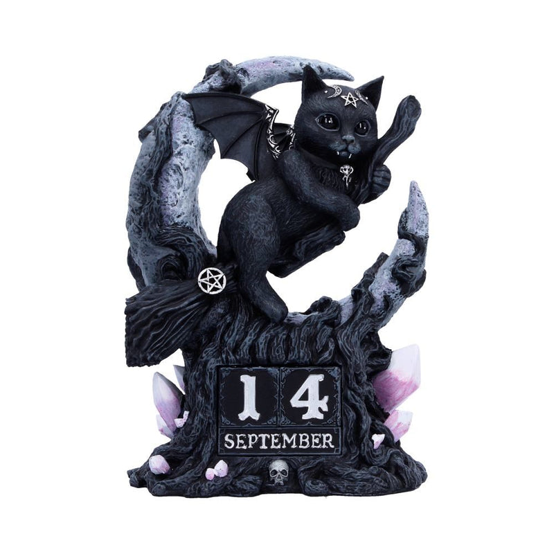 Nemesis Now - Calendrier Perpétuel "Cult Cuties Malpuss" 16cm