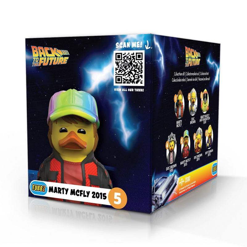 Numskull - Best of TUBBZ Boîte Canard de bain - Retour vers le Futur - Marty McFly 2015 - 9cm