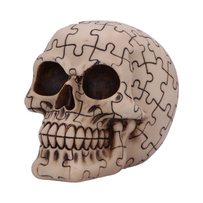 Nemesis Now - Crâne d'ornement "Puzzled"