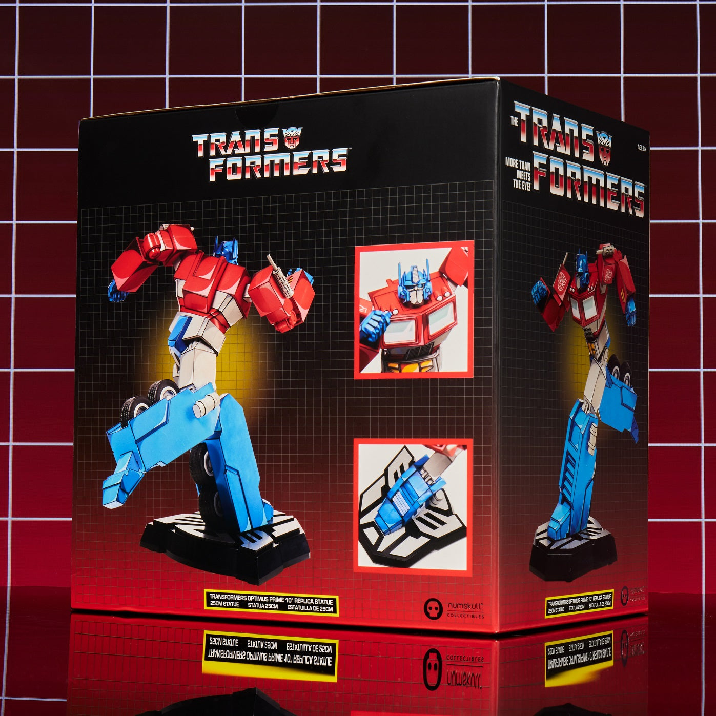 Transformers - Statue de Optimus Prime en édition limitée 27.5cm - flash vidéo