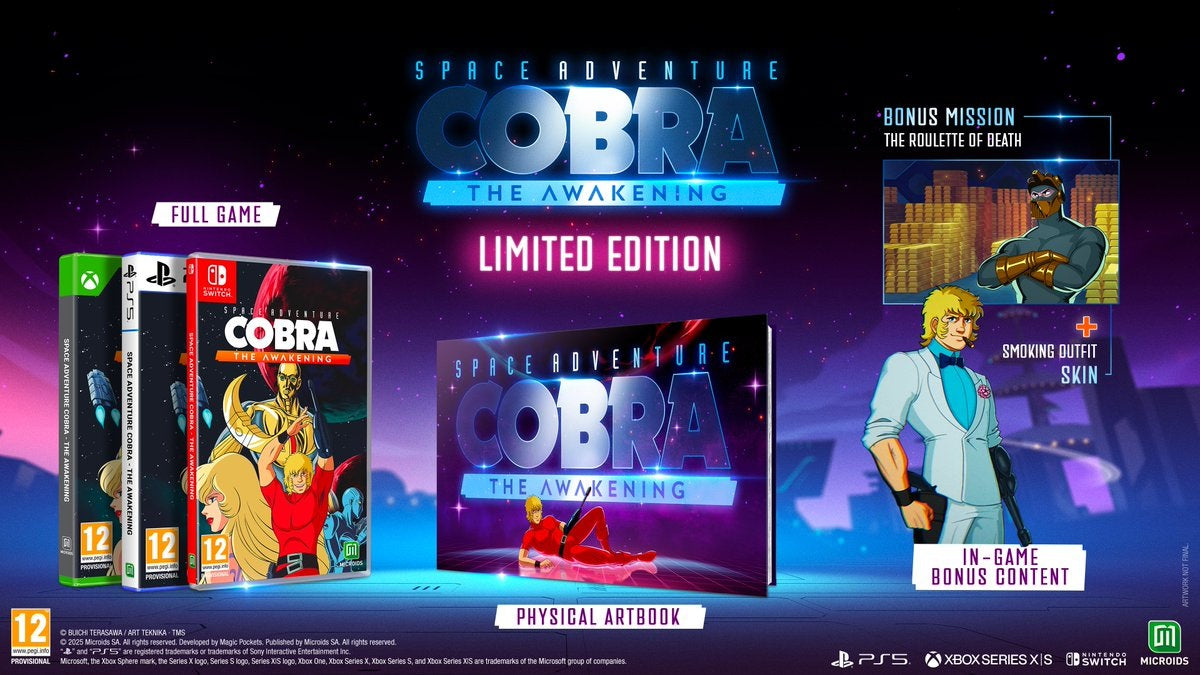 Space Adventure Cobra: The Awakening - Limited Edition