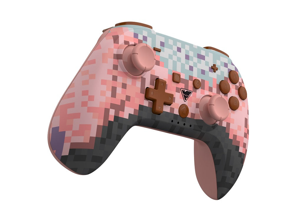 DragonShock - Manette compacte sans fil Bluetooth PopTop Cube Rose pour Switch et Switch OLED