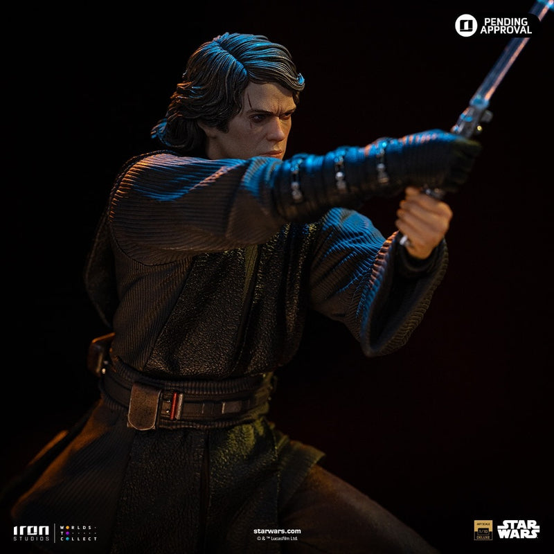 Iron Studios - Deluxe Art Scale 1/10 - Star Wars: Episode III - La Revanche des Sith - Anakin vs Obi-Wan Statue 34cm