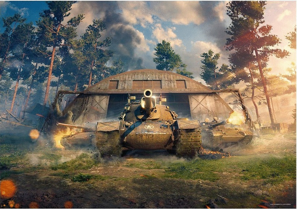 Good Loot Puzzle - World of Tanks - Puzzle "Roll out" 1000pcs