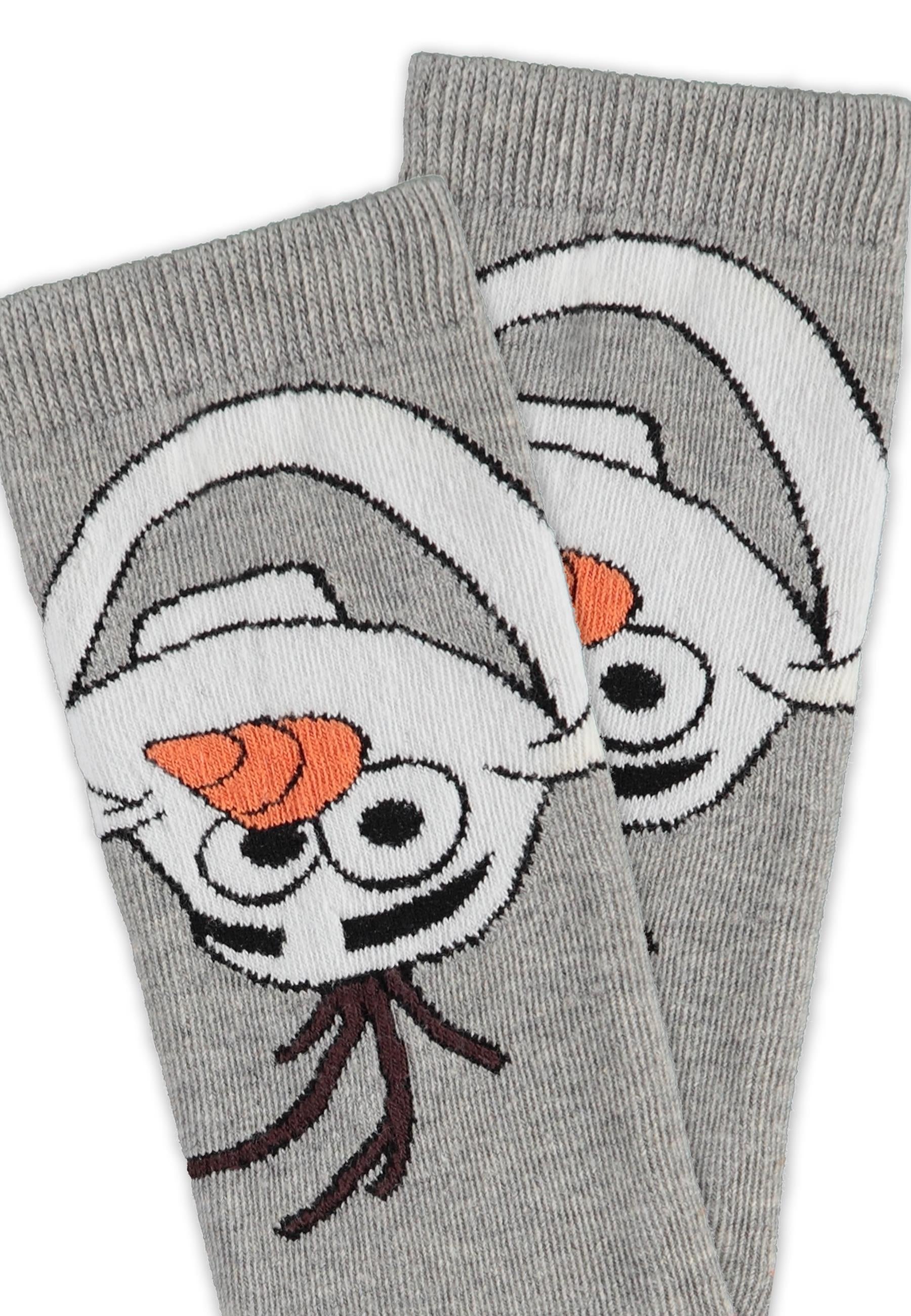 Disney - La Reine des neiges - Pack de 3 paires de chaussettes (Taille 43/46) - flash vidéo
