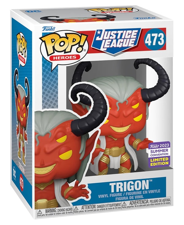 Funko Pop! Heroes: Justice League - Trigon - Funko 2023 Summer Convention Exclusive - flash vidéo