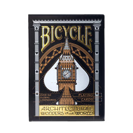Bicycle - Carte de jeu Standard 56 pièce(s) Architectural Wonders of the World
