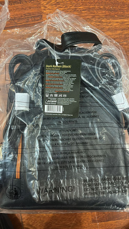 Illustrata - Sac à dos noir "Great Ramen"