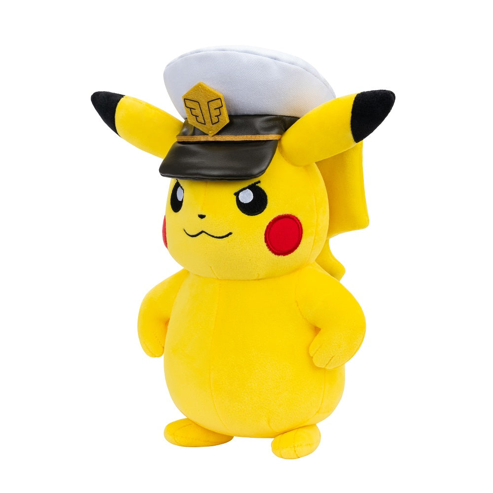 Pokémon - Peluche Captain Pikachu 20cm