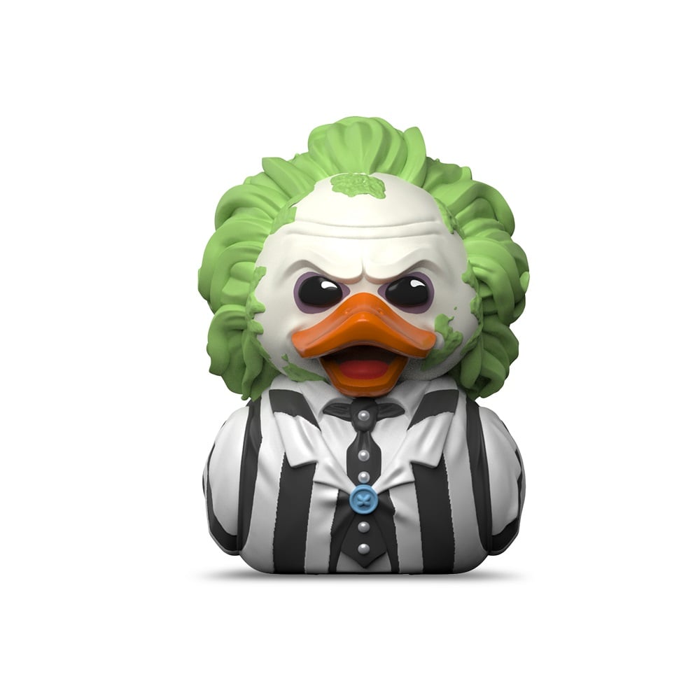 Numskull - Mini TUBBZ Canard de bain - Beetlejuice - Beetlejuice (Édition baignoire) - 8cm - flash vidéo