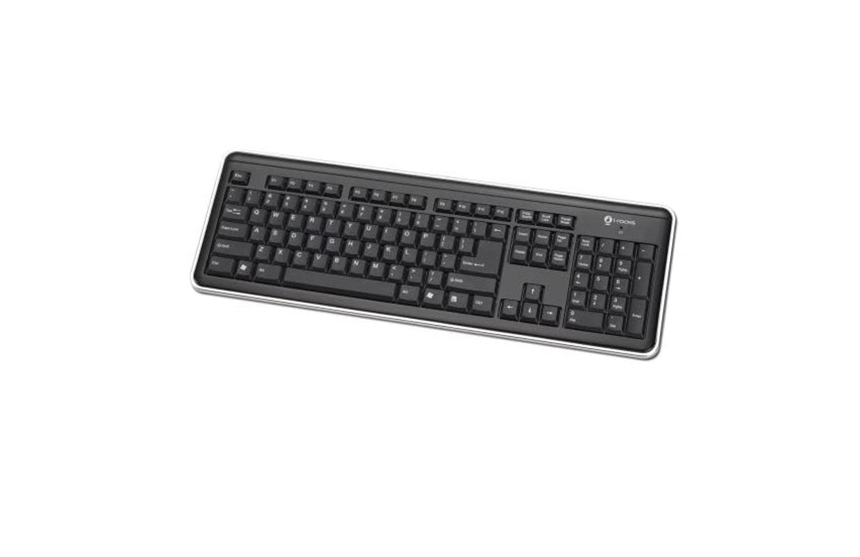I-ROCKS - CLAVIER S/FIL 104TOUC 2.4GHZ NOIR