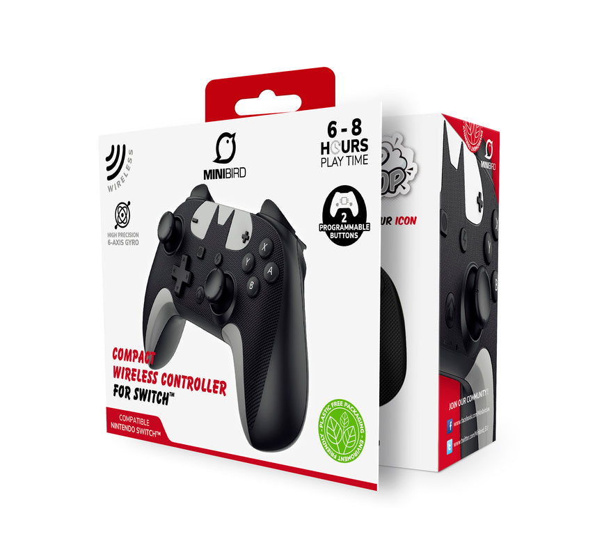Minibird Pop Top - Manette sans fil Bluetooth "The Signal" pour Nintendo Switch et Switch OLED