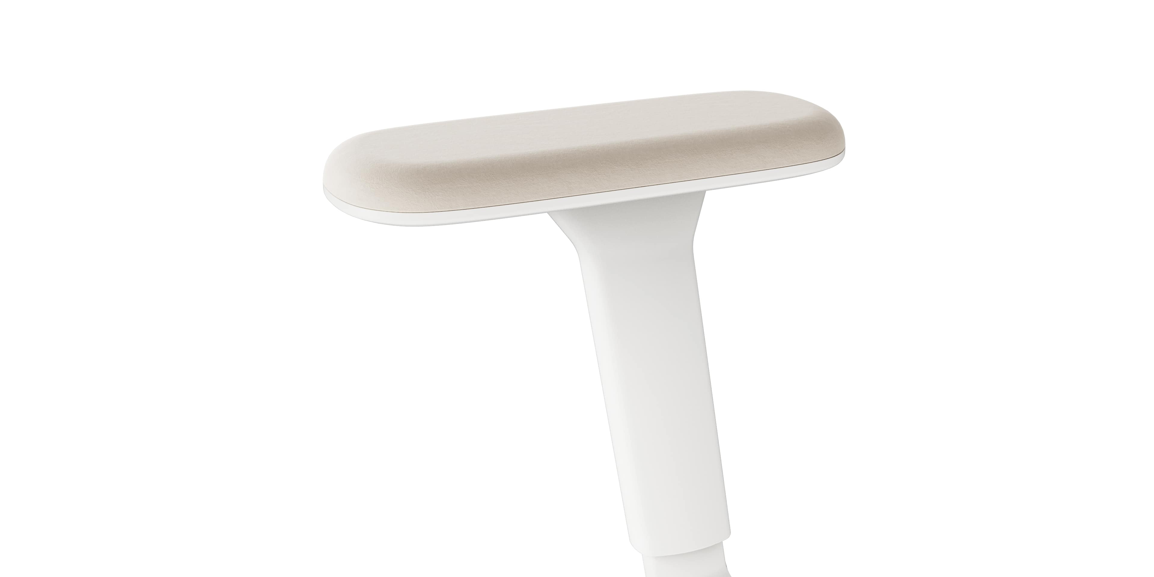 TGIF Gaming - Chaise de bureau ergonomique MUSE Ivoire et Blush