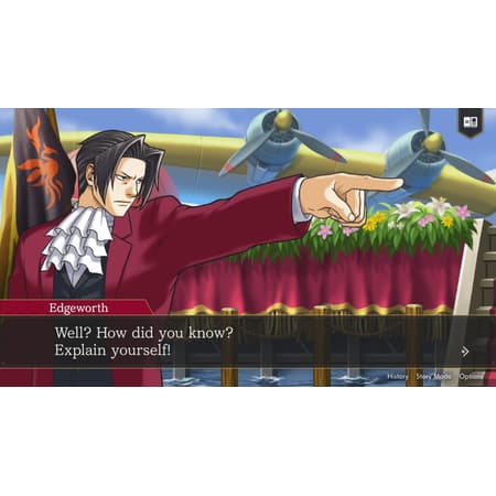 Ace Attorney Investigations Collection - flash vidéo