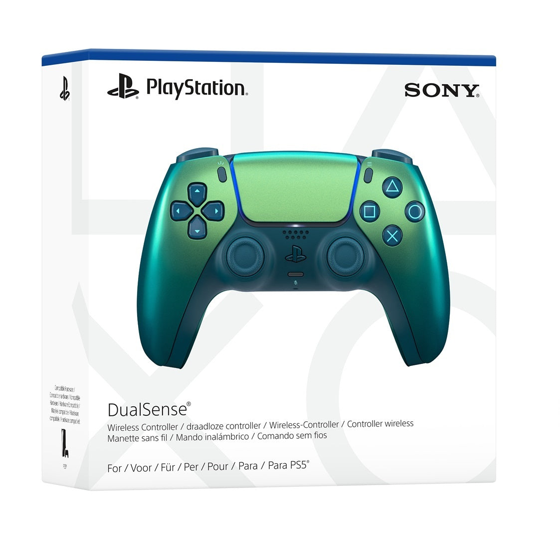 PS5 DualSense Wireless Controller Chroma Teal - flash vidéo