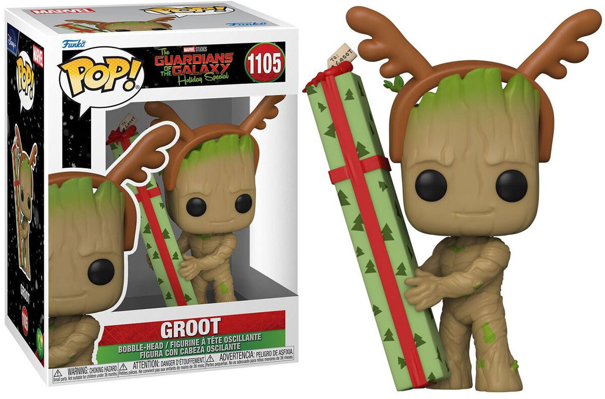 Funko Pop! Marvel: The Guardians of the Galaxy Holiday Special - Groot