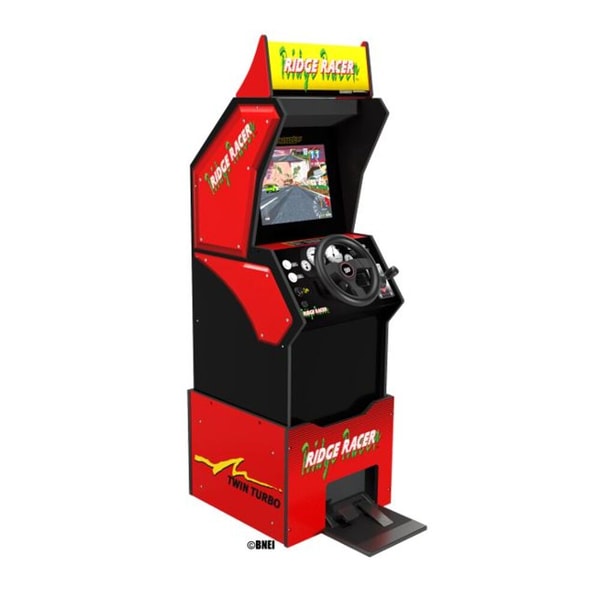 Arcade1Up - Ridge Racer Arcade Machine - flash vidéo