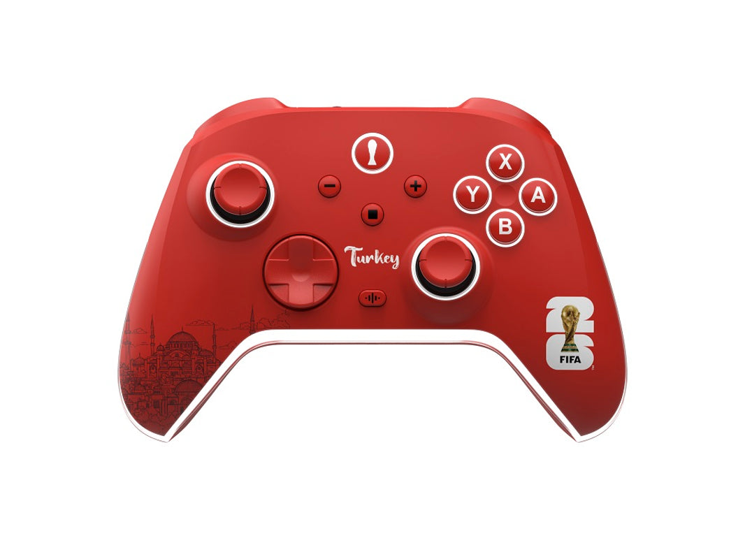 FIFA WorldCup 26 - AURORA+ Manette sans fil Turquie pour Switch, Switch 2, PC, Android et IOS