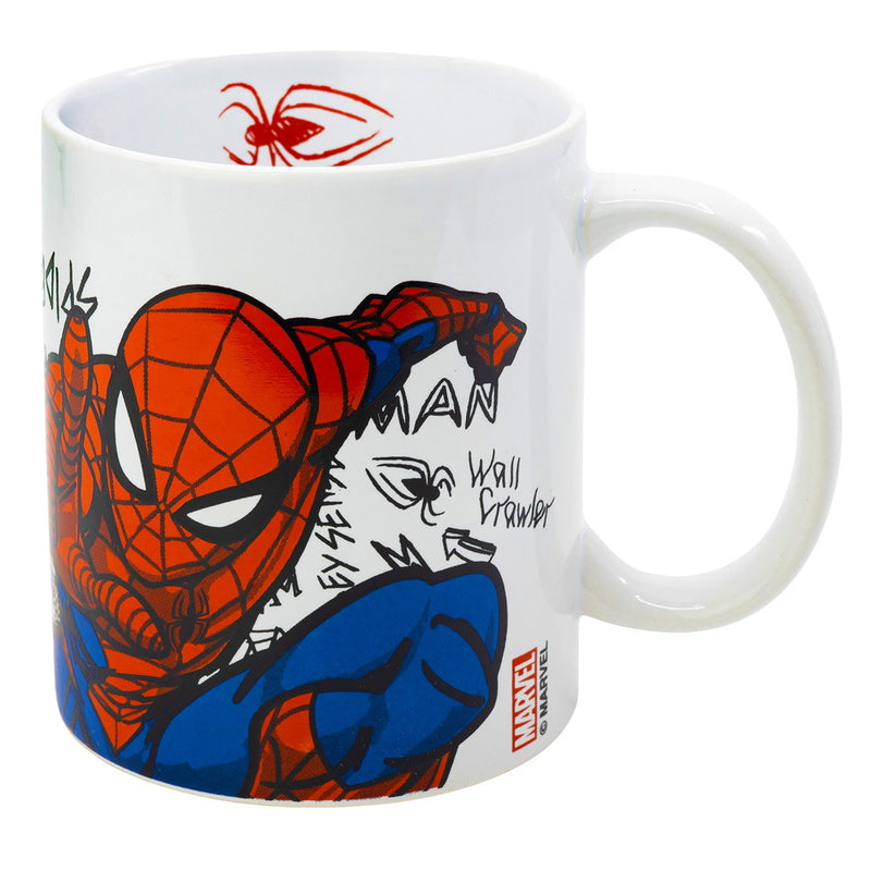 Stor - Spider-Man - Mug Céramique "Urban Web" en Boîte Cadeau 325ml