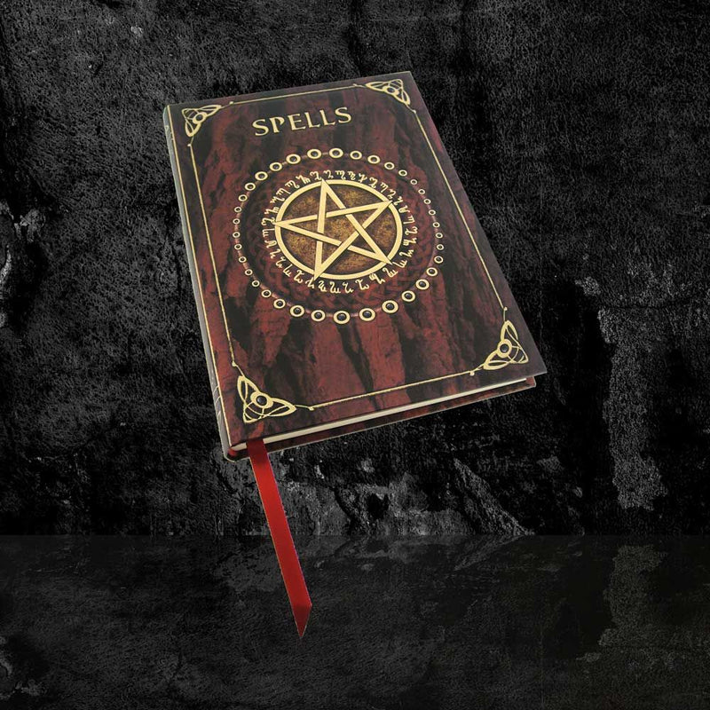 Embossed Red Spell Book 17cm