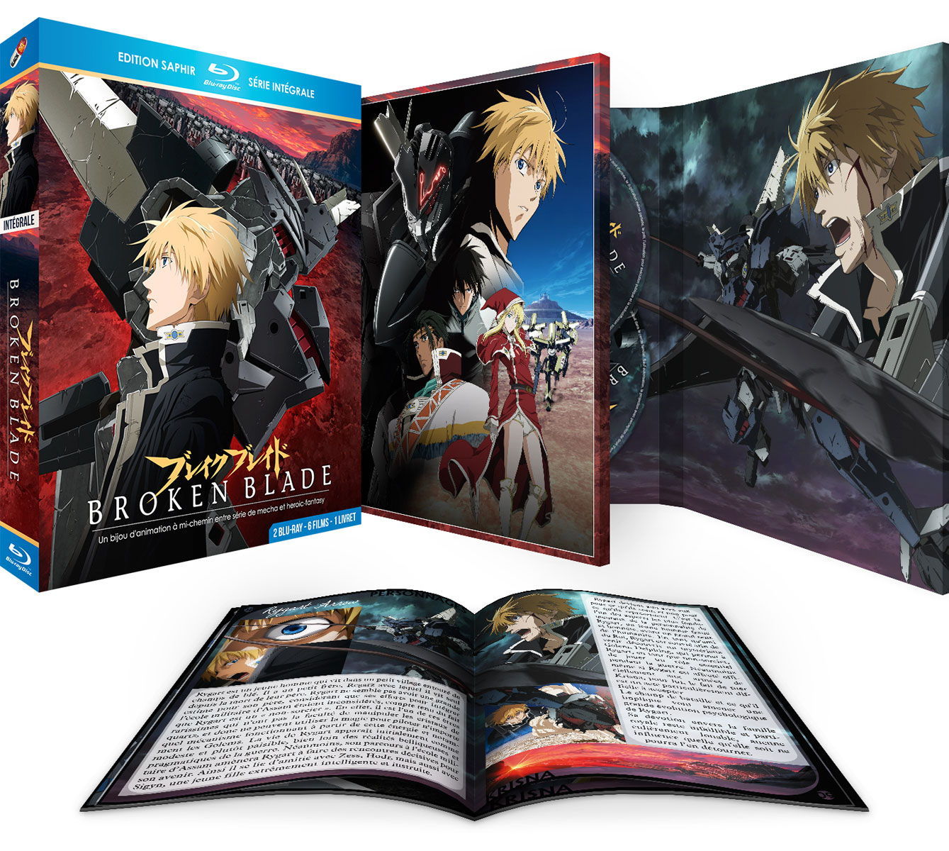 Broken Blade - Intégrale - Coffret Blu-ray + Livret - Edition Saphir
