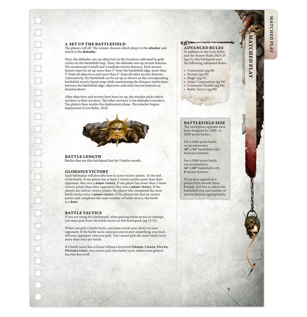 Warhammer Age of Sigmar General's Handbook 2024-25 (Anglais) - flash vidéo