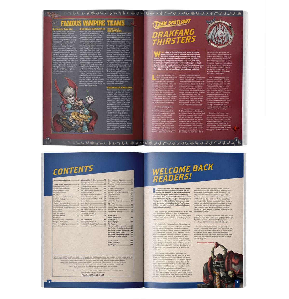 Blood Bowl: Spike! Presents – 2024 Almanac! (Anglais) - flash vidéo