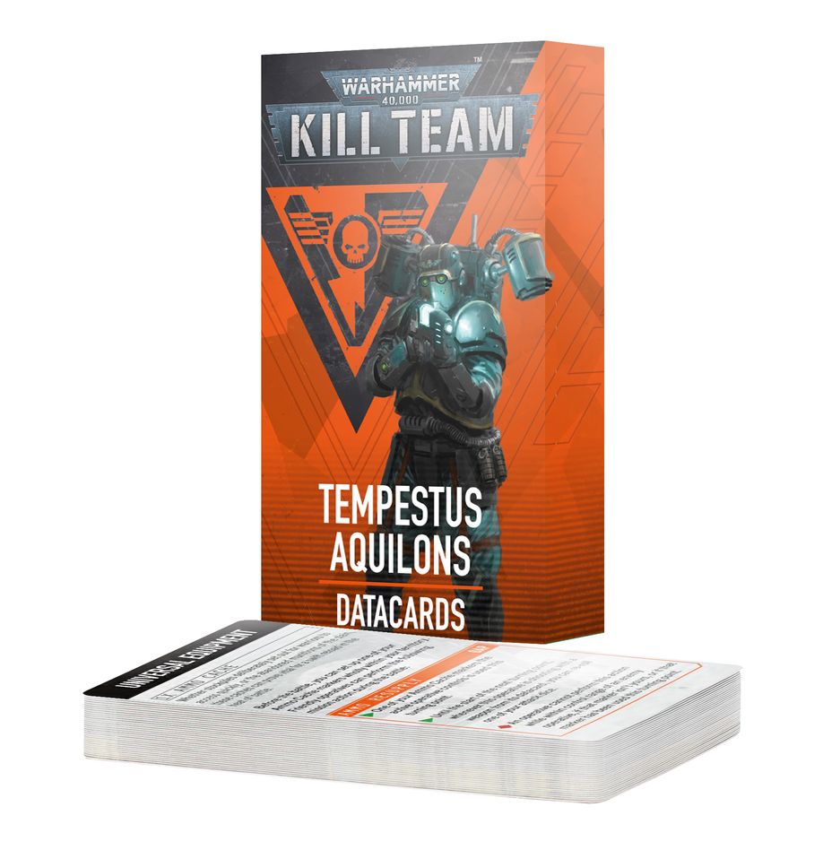 Kill Team: Tempestus Aquilons – Datacards (Anglais) - flash vidéo